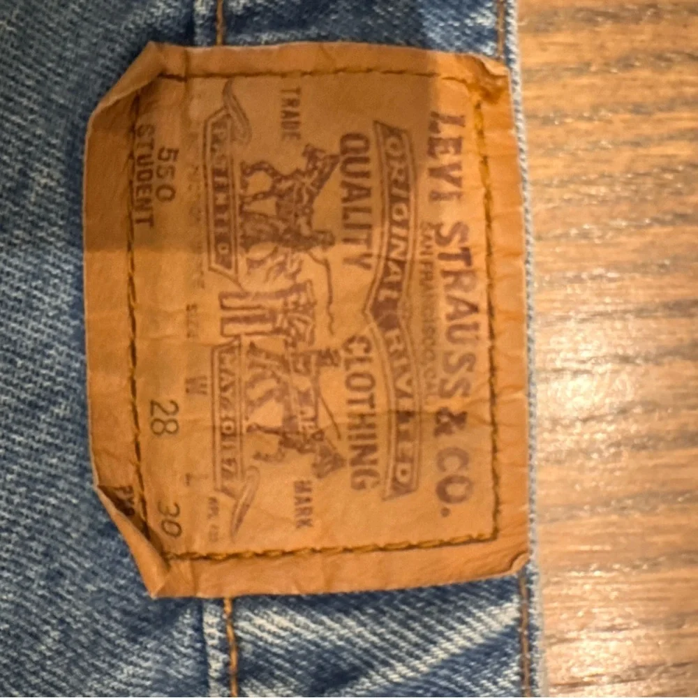 Levi's 550 Classic Blue Denim Jeans
