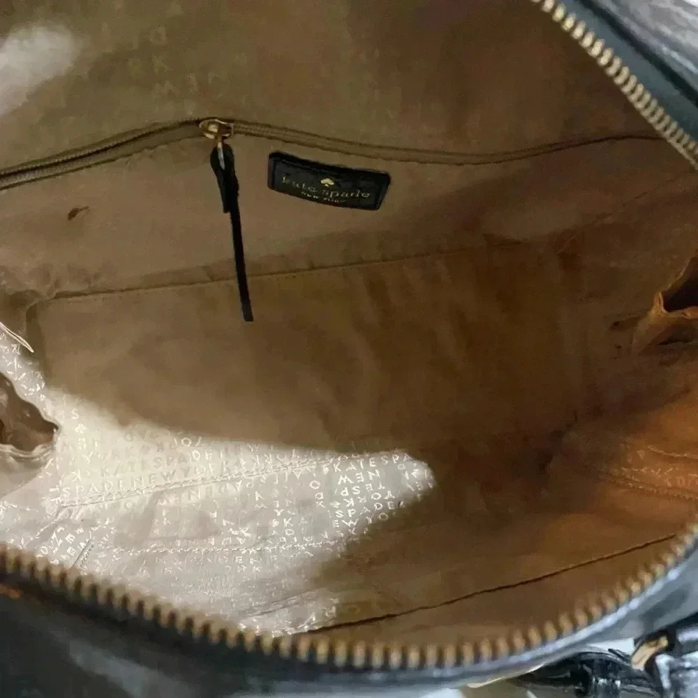 Kate spade leather satchel handbag