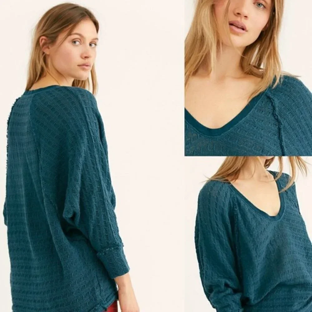 NWT We the Free by Free People Thien Hacci loose knit sweater, size XS