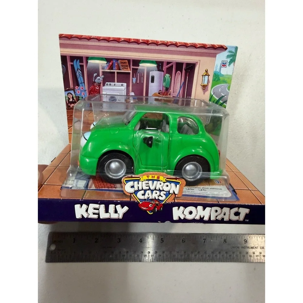 Chevron Cars Kelly Kompact Green Collectible Toy Car New in Package