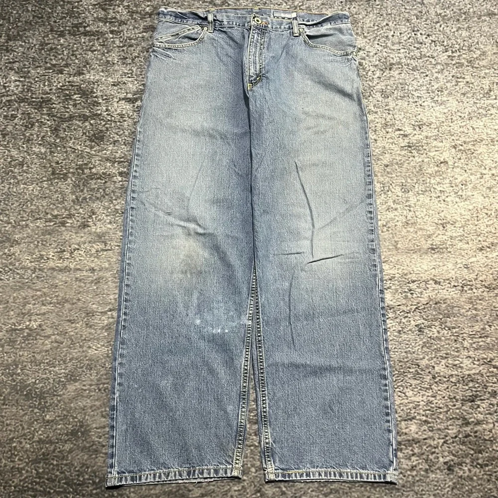 Vintage Y2K Levi's Silvertab‎ Jeans Baggy Mens 38x32 Blue Wide Leg Skater