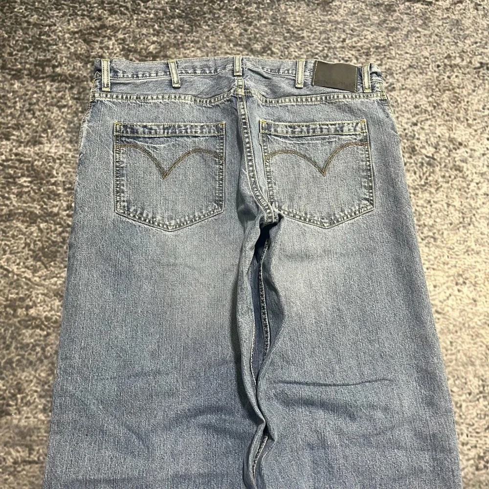 Vintage Y2K Levi's Silvertab‎ Jeans Baggy Mens 38x32 Blue Wide Leg Skater