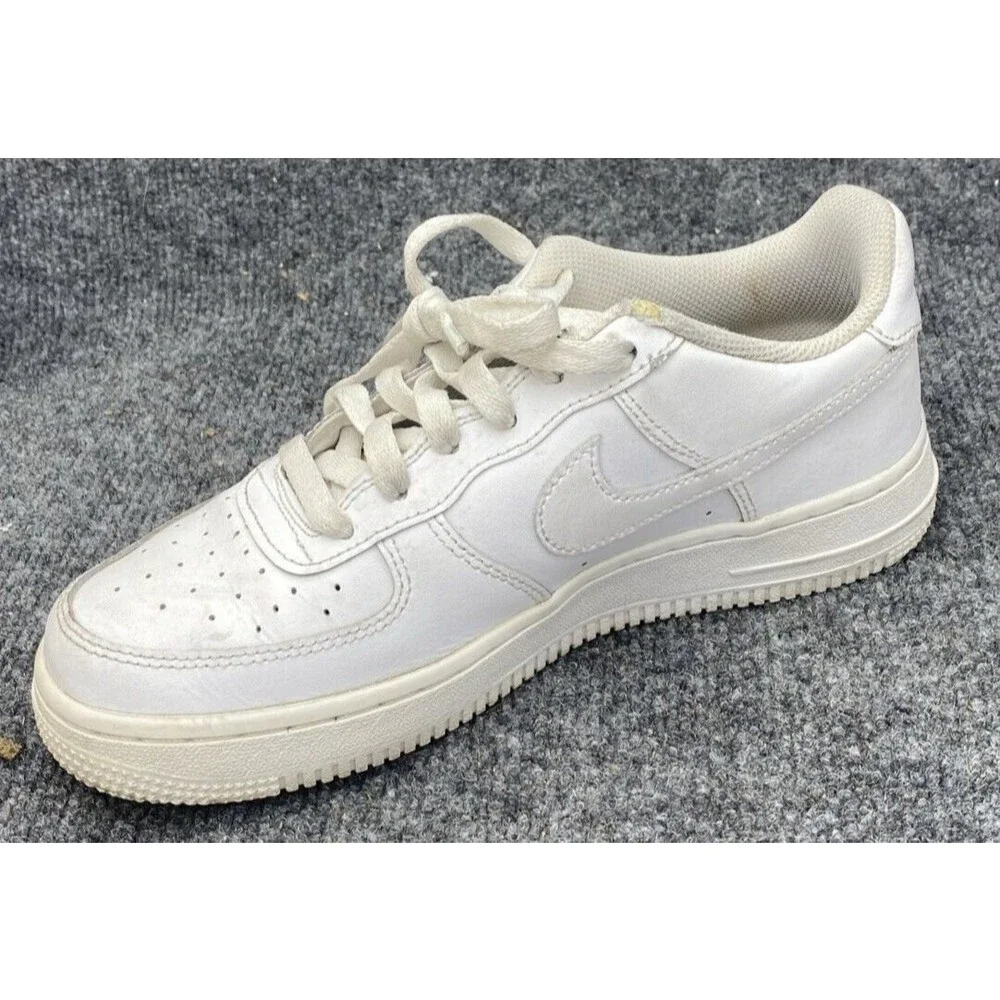 Nike Air Force 1 LE Low Triple White Shoes DH2920-111 Kids Youth 5.5Y Womens 7