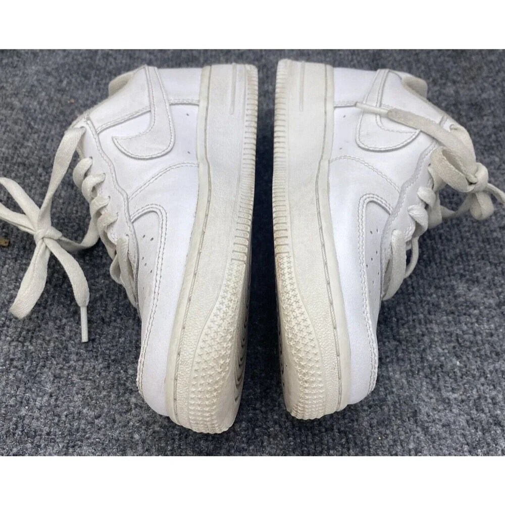 Nike Air Force 1 LE Low Triple White Shoes DH2920-111 Kids Youth 5.5Y Womens 7