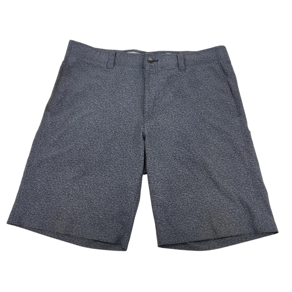 Callaway Golf Shorts Men’s Size 36 Textured Blue Gray Active Stretch Opti Dry