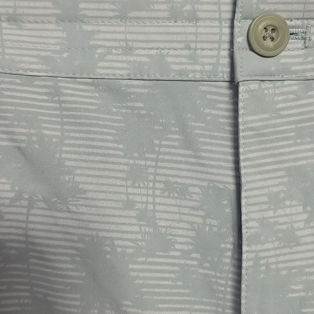 PGA Tour Men's Light Gray Patterned‎ Shorts