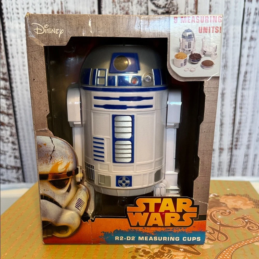 Disney Star Wars R2-D2 Measuring Cups - White‎ & Blue