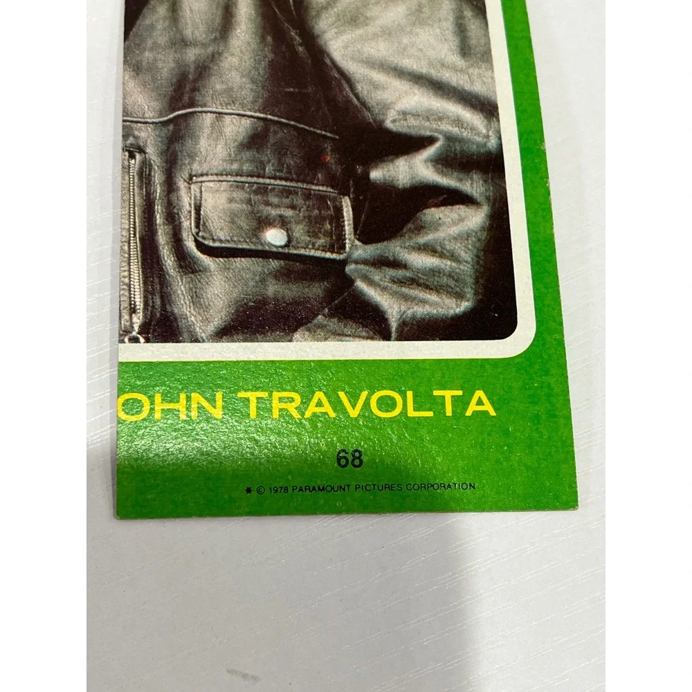 Vintage 1978 Topps‎ Grease Series 2 John Travolta Danny Zuko 4 Card Puzzle 67-70