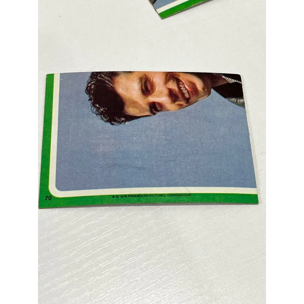 Vintage 1978 Topps‎ Grease Series 2 John Travolta Danny Zuko 4 Card Puzzle 67-70