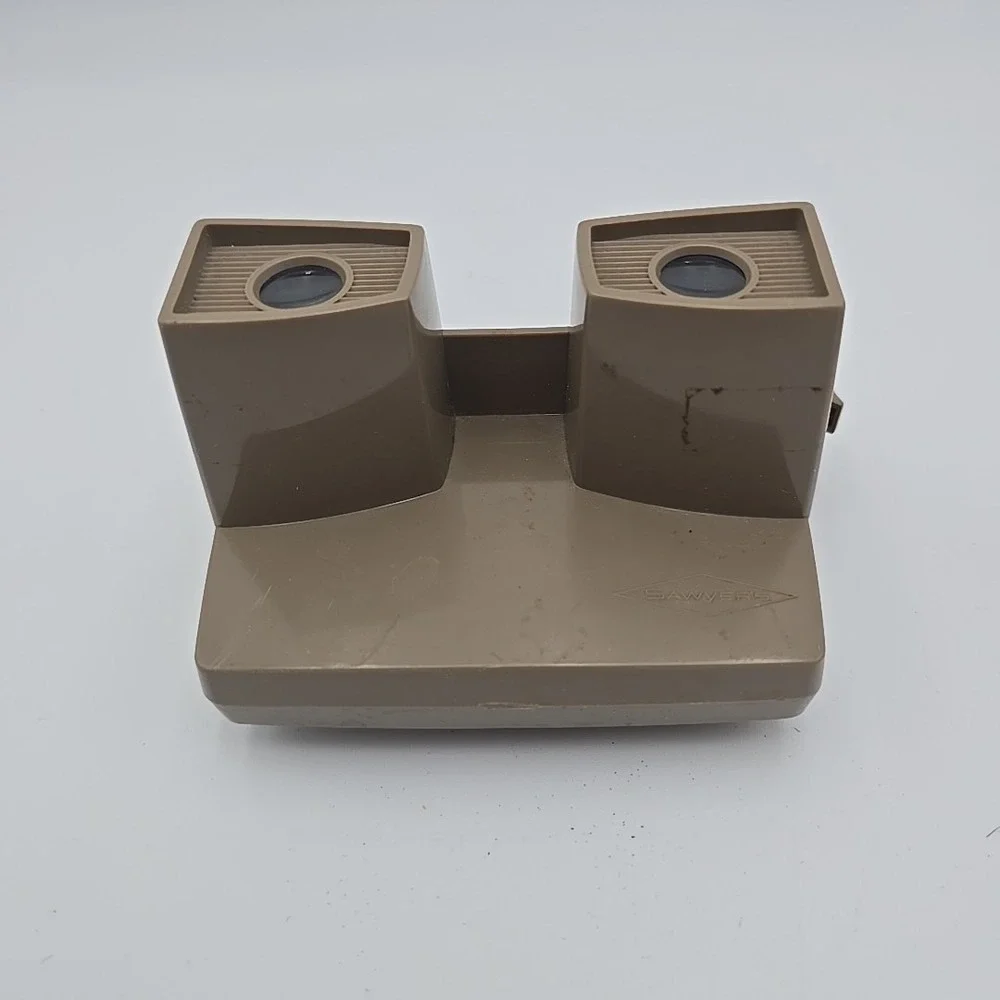 Vintage GAF‎ Viewmaster Viewer View Master Tan Brown 1970s NO Reels Made USA