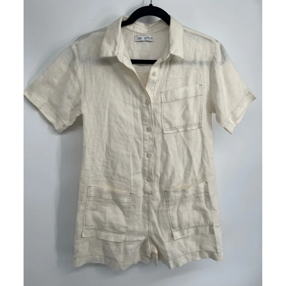 Zara 100% linen