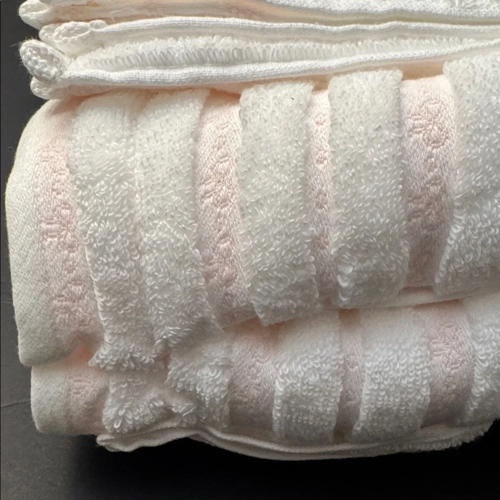 6pc TRULY LOU ZERO TWIST Absorbent Bath Towel Set - 100% Cotton (EOD)