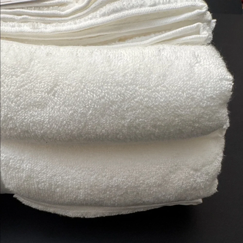6pc TRULY LOU ZERO TWIST Absorbent Bath Towel Set - 100% Cotton (EOD)
