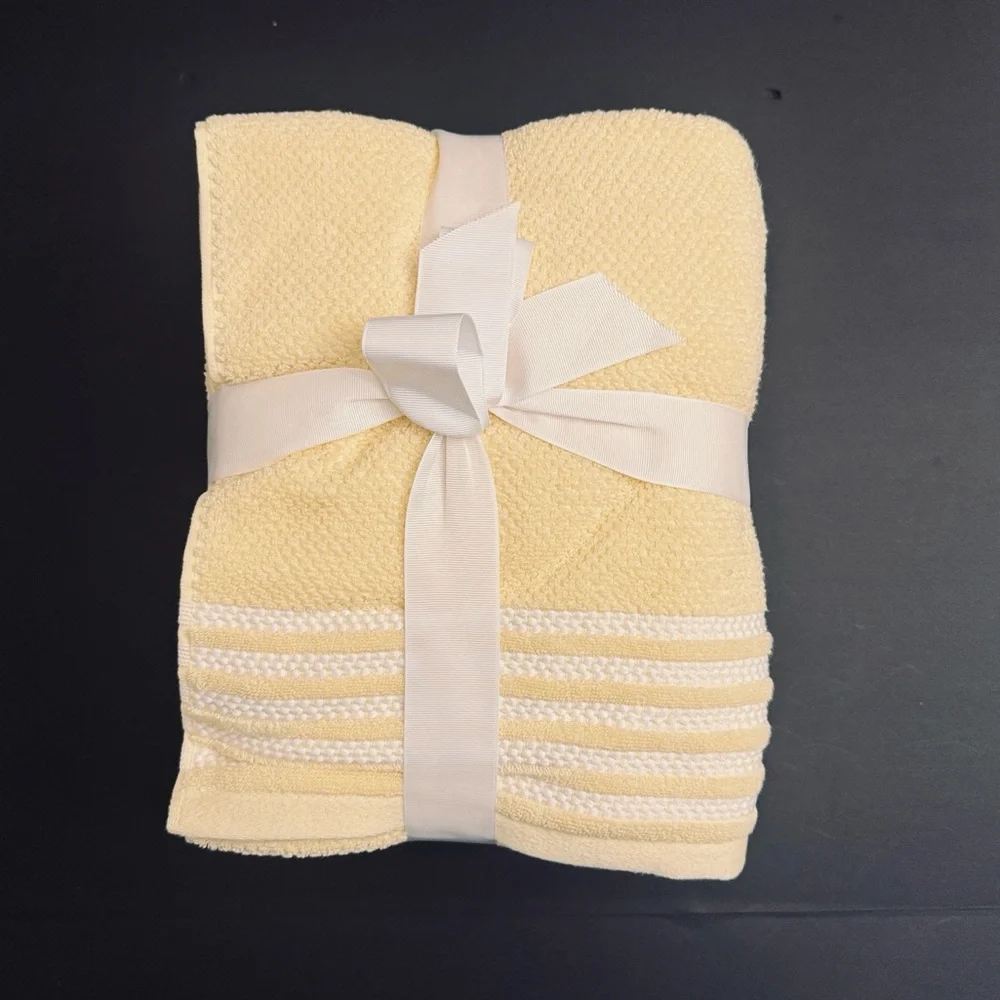 6pc TRULY LOU 100% Cotton Bath Towel Set - DAFFOFIL20 - Towel Bundle