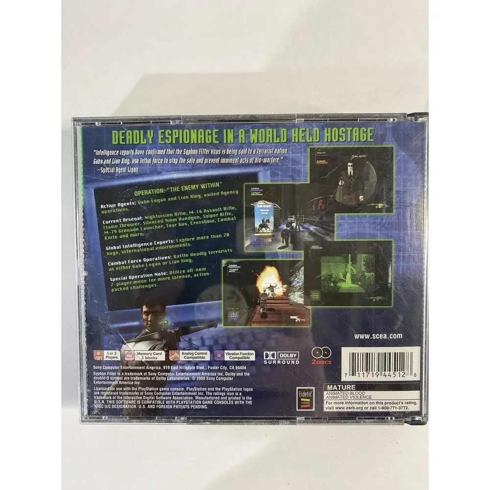 Sony syphon filter