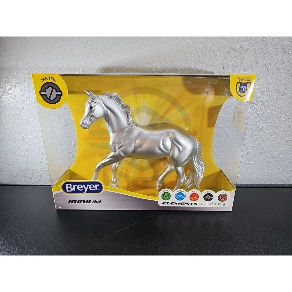 Breyer‎ 2024 New Iridium Metal Elements Silver Harper Classic Horse 1:12 Freedom