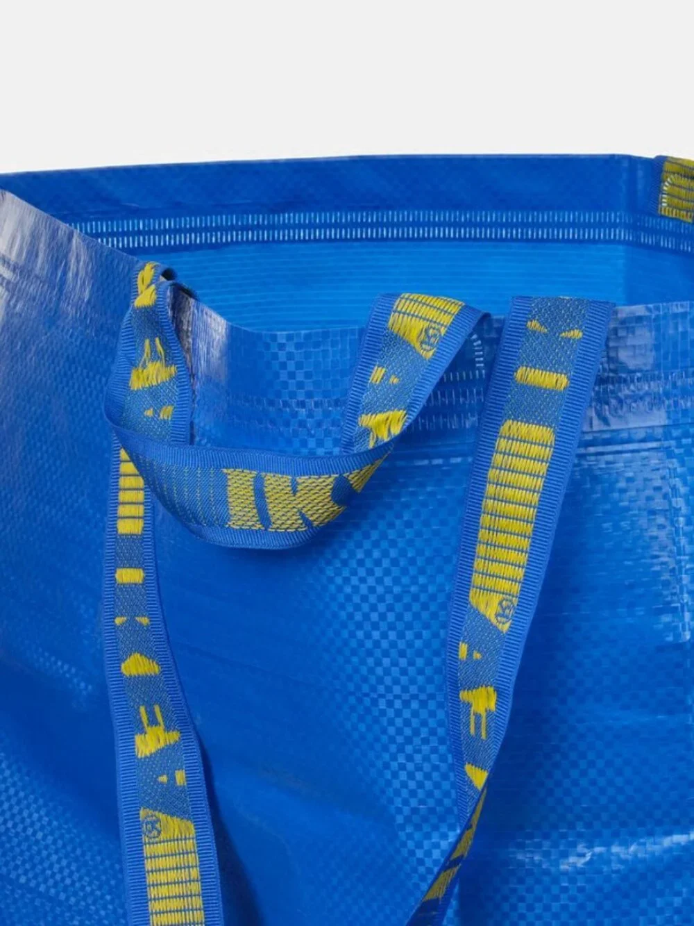 New Ikea Frakta Lg Blue Shopping Bag 21.75