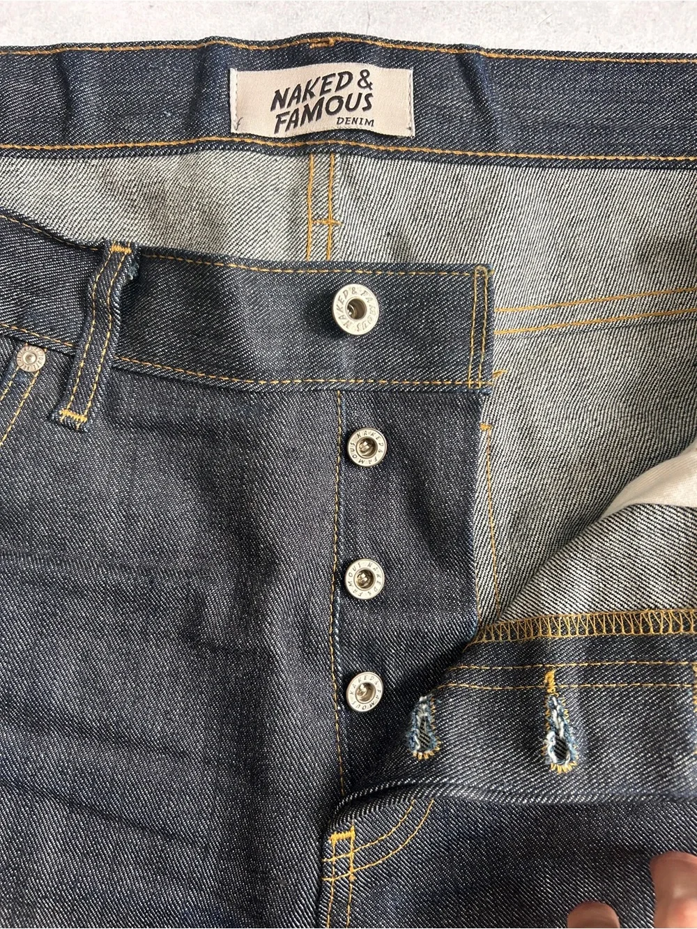 Naked & Famous Denim excellent naked