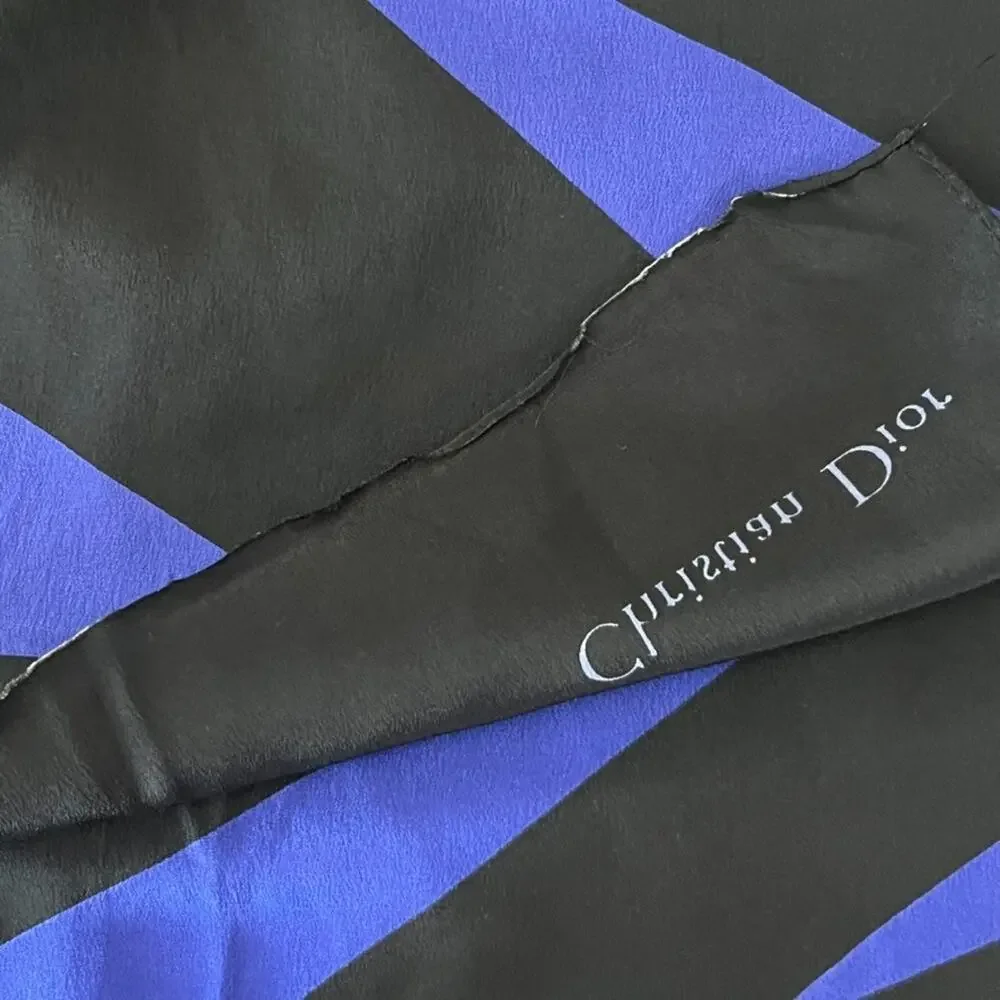 Dior christian silk