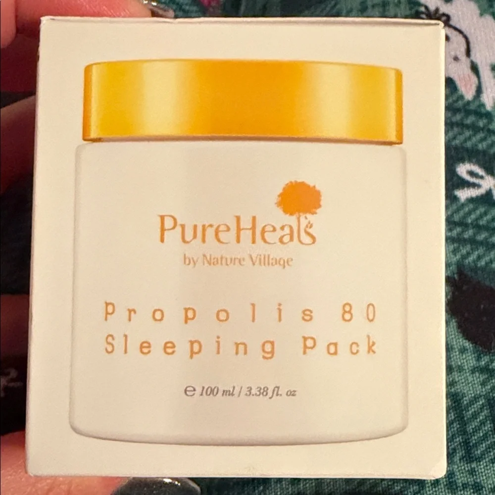 NIB PureHeals Propolis 80 Sleeping Pack - by Nature Village 100 ml. 3.38 fl, oz