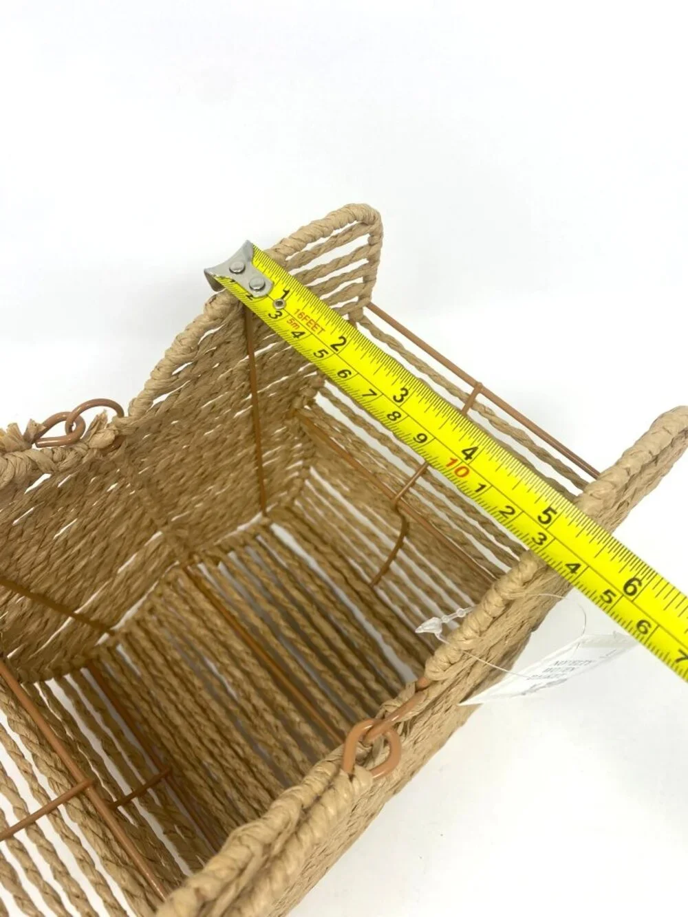 Target Novelty Woven Butterfly Shaped Basket With Handle Decor Easter