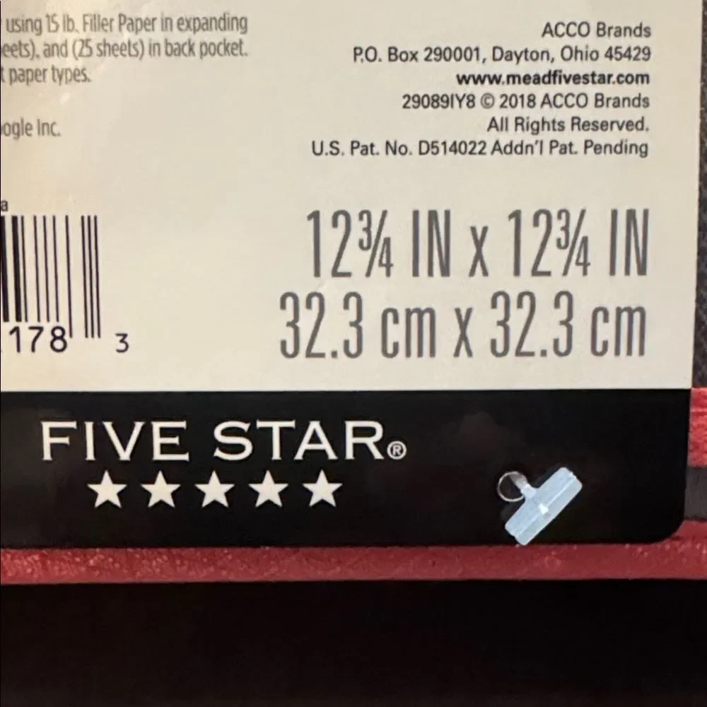 Five Star vary great organizing