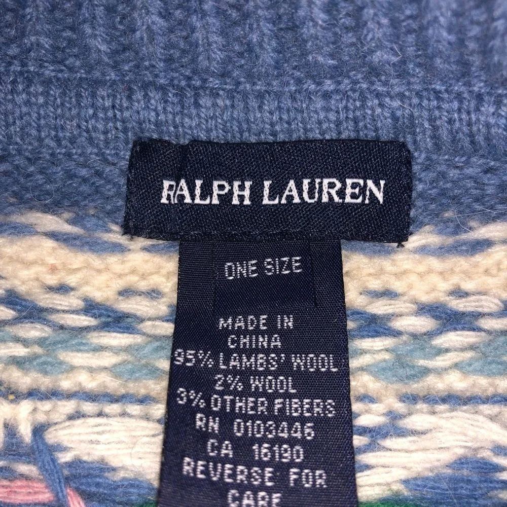 Ralph Lauren lambs wool
