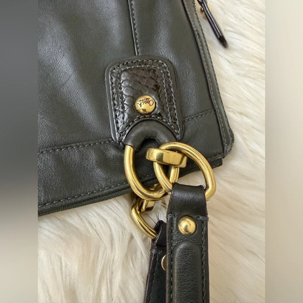 Coach #18808 Kristin Spectator Exotic Leather Hobo Bag