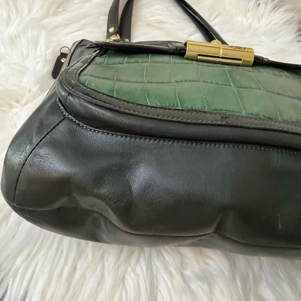 Coach #18808 Kristin Spectator Exotic Leather Hobo Bag
