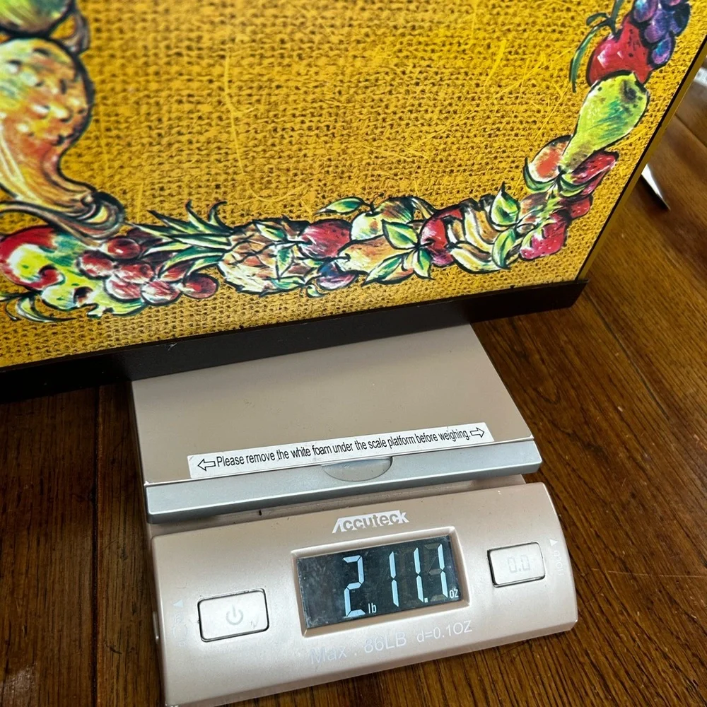Vintage warm tray