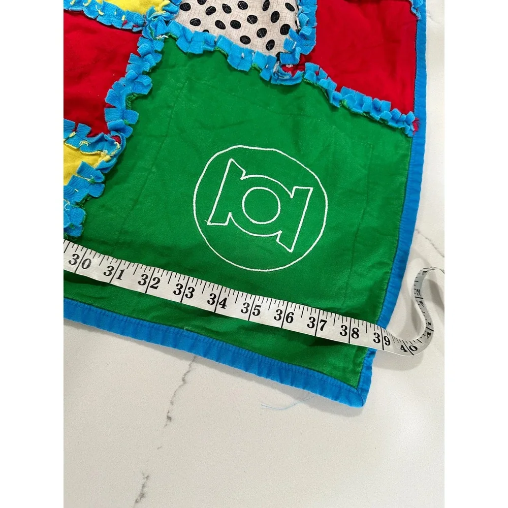 Handmade Superhero Rag Quilt‎ Marvel DC Avengers Spider-Man Minky Blanket 30x40