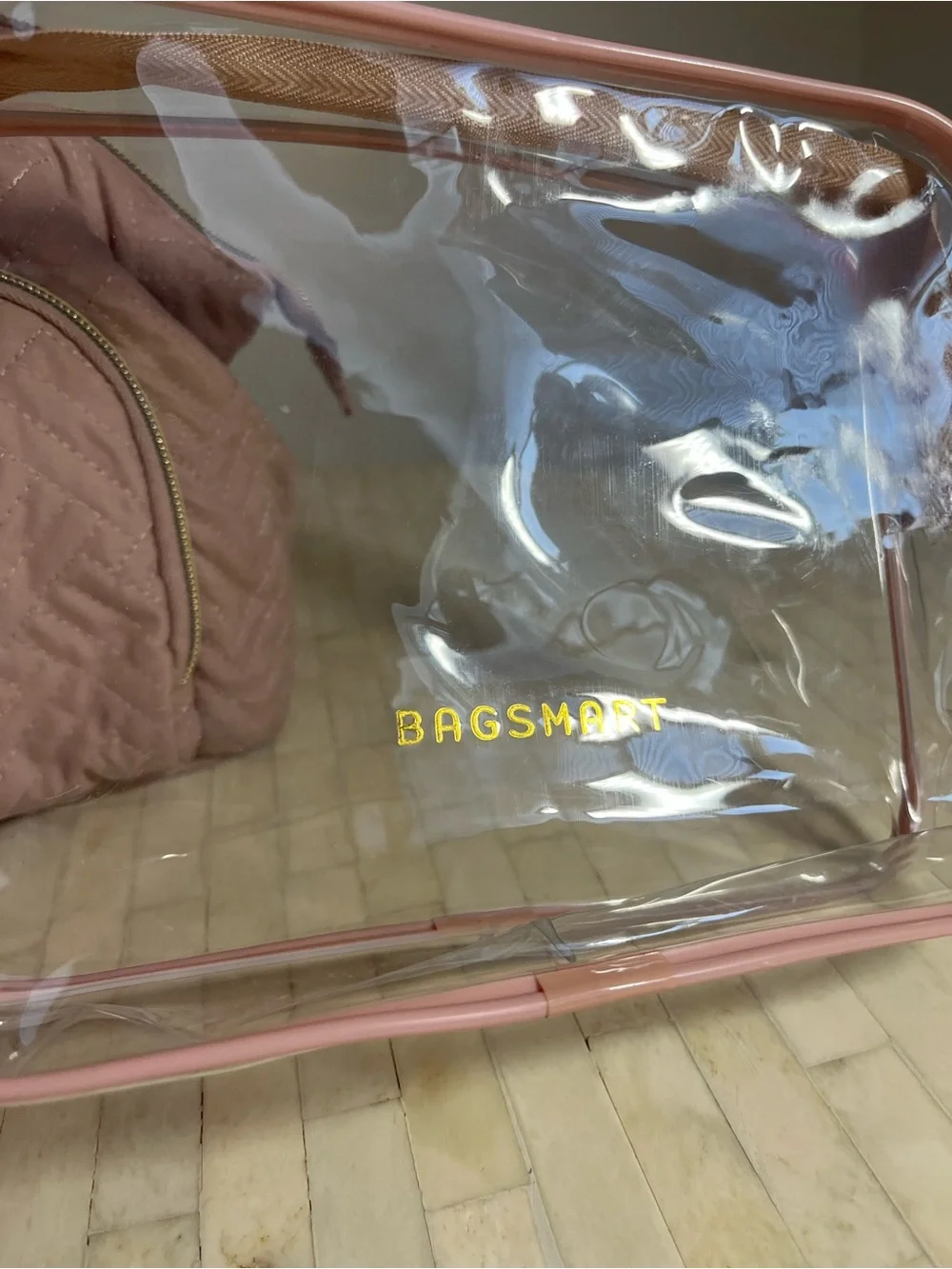 Bagsmart soft pink