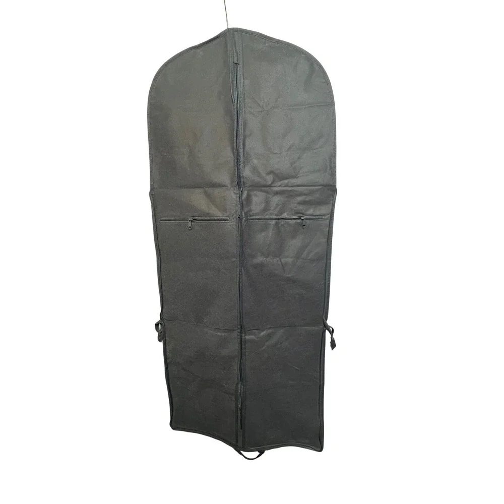 SuitSupply Navy Blue Foldable Garment Bag Travel Suit Cover with Pockets