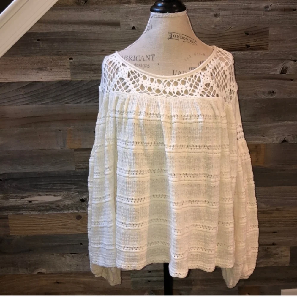 Free People web crochet