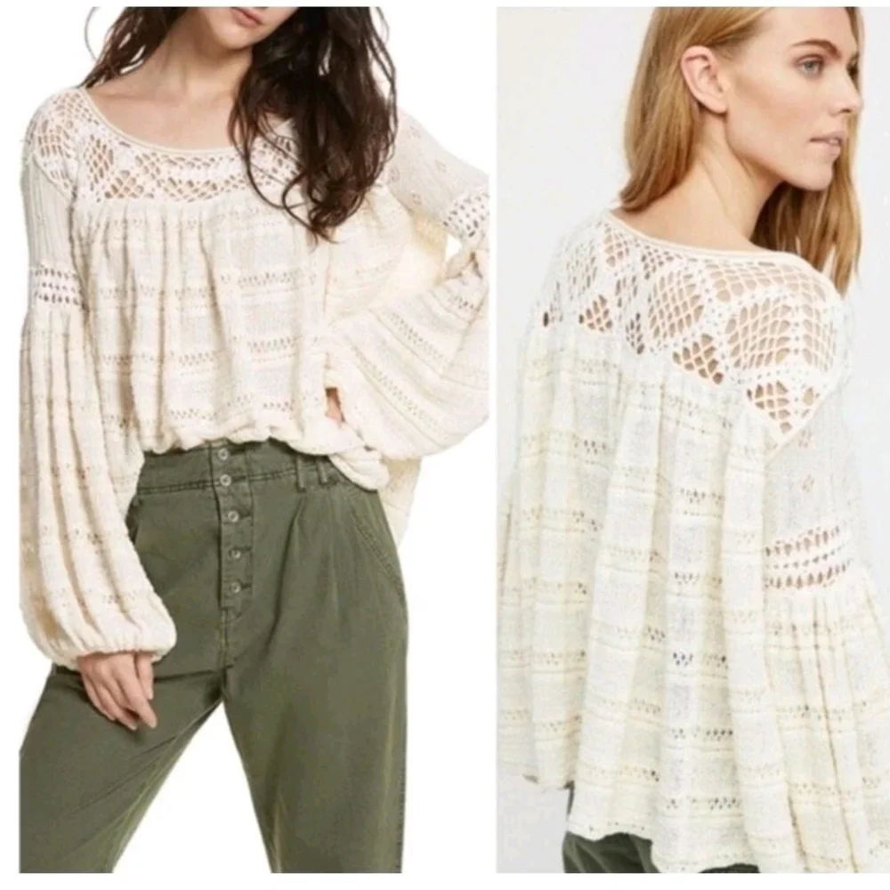 Free People web crochet