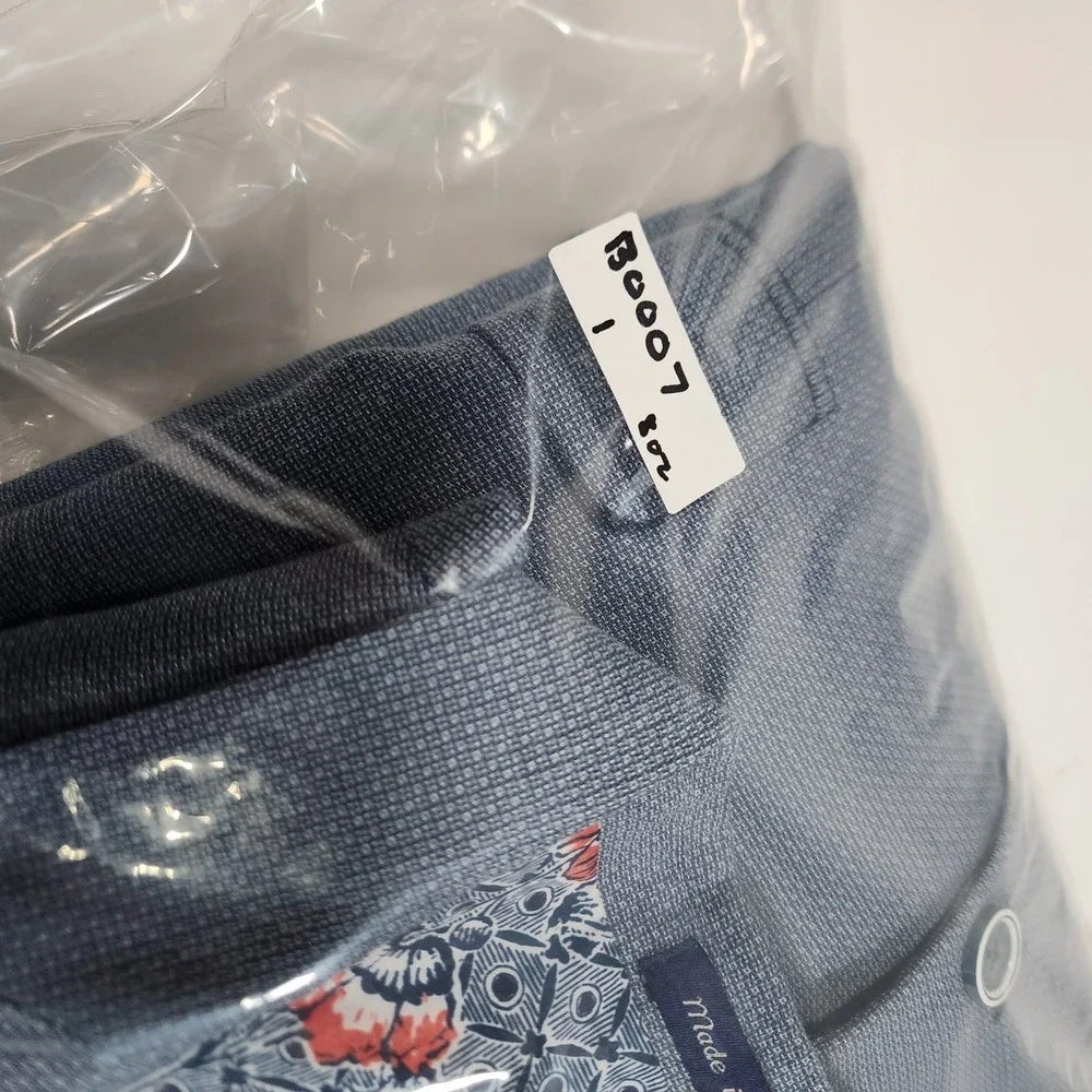 ALAN‎ FLUSSER blazer Blue With Floral Lining MENS (XL)