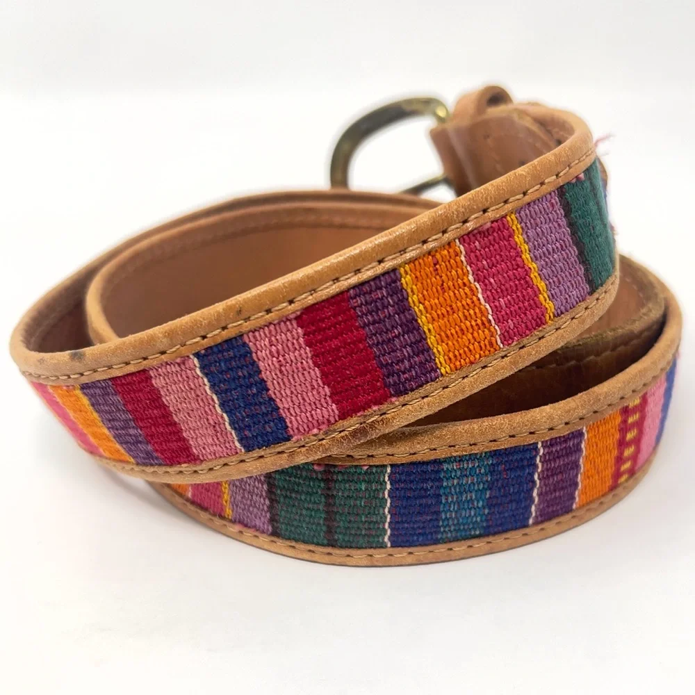 Vintage guatemalan leather