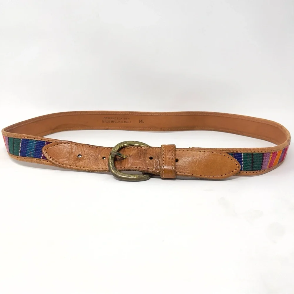 Vintage guatemalan leather