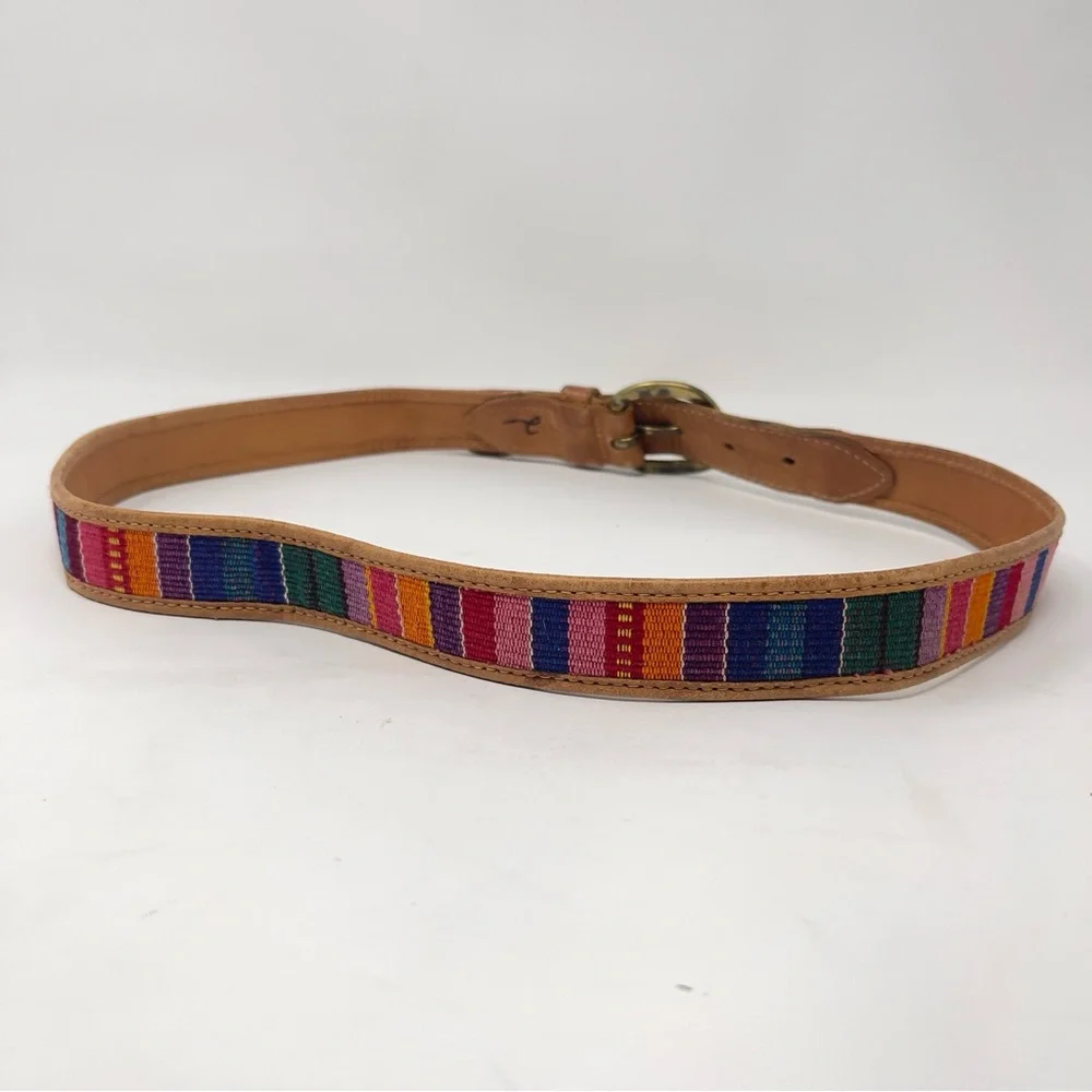 Vintage guatemalan leather