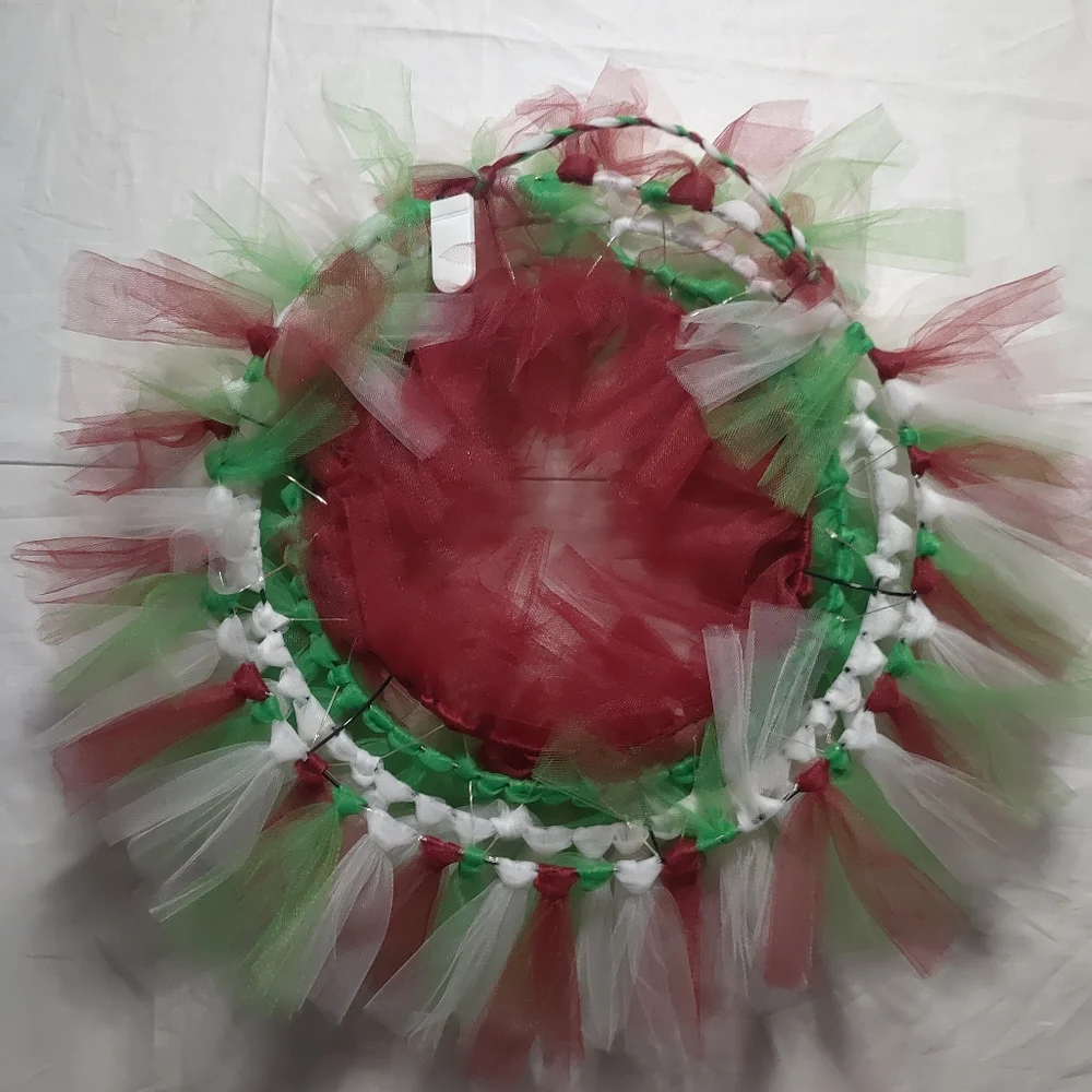 Handmade tulle wreath
