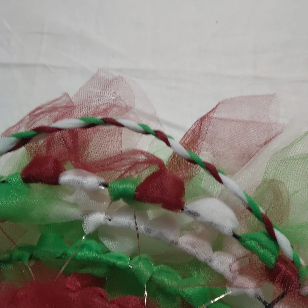 Handmade tulle wreath