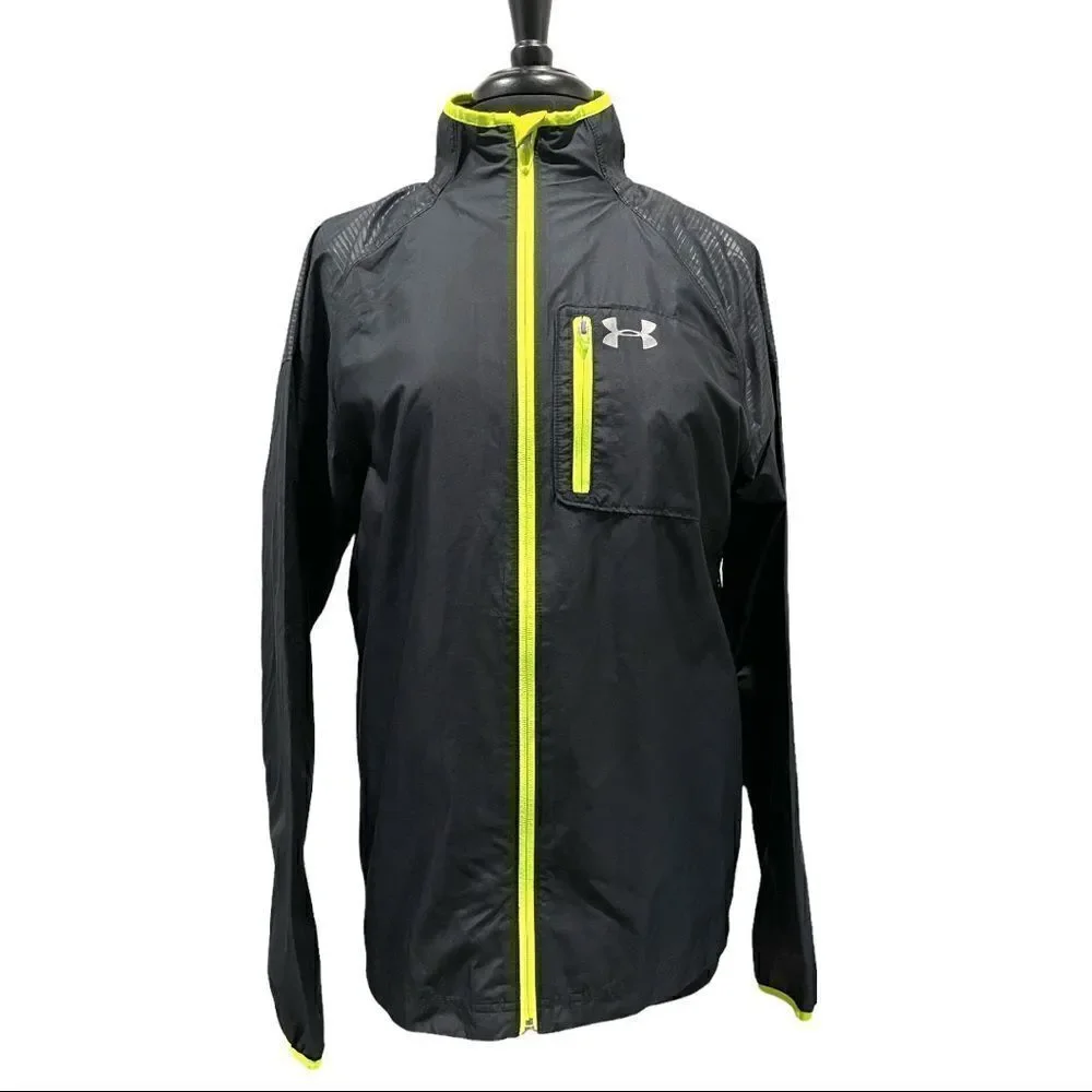 𝅺Under Armour All Season Gear Running Jacket Sz S