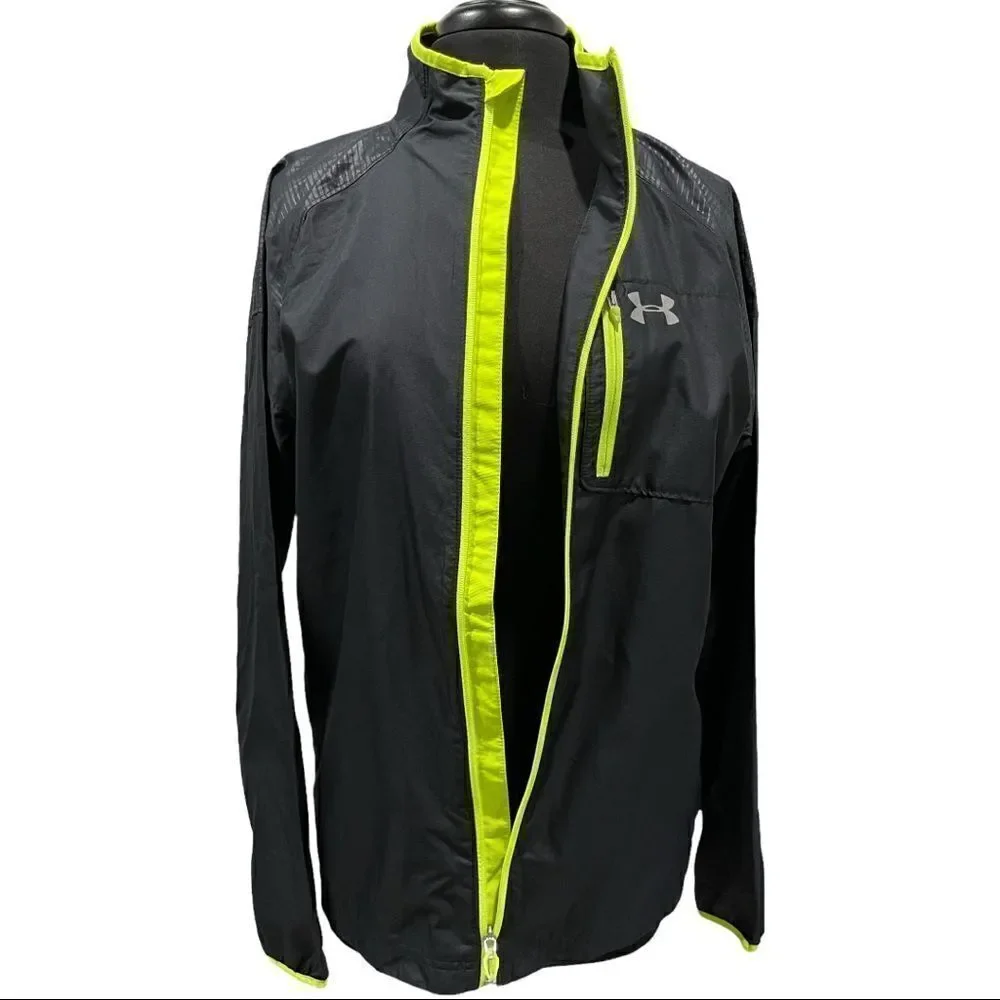 𝅺Under Armour All Season Gear Running Jacket Sz S