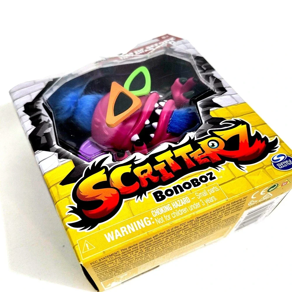 BONOBOZ Scritterz Spin Master Interactive Mini Monster Creature Toy‎ New