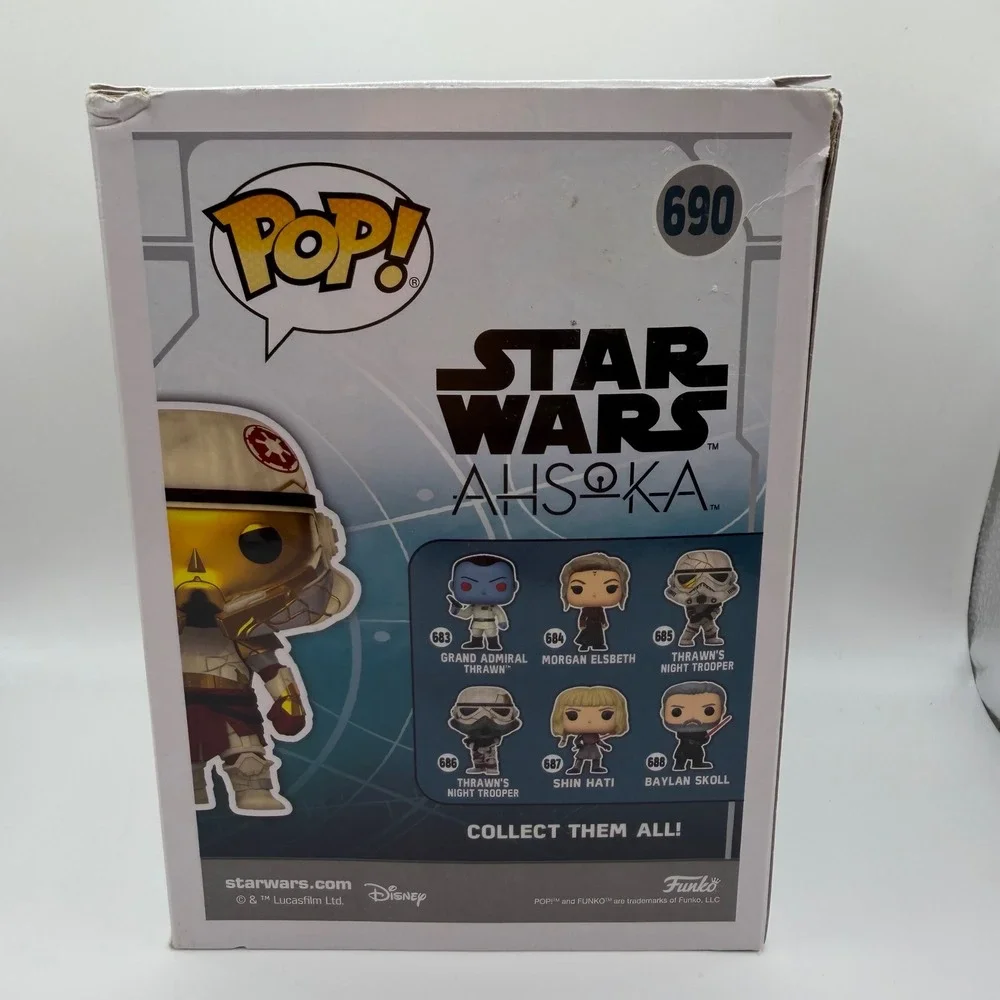 Funko Pop Star Wars Ahsoka Captain Enoch 690 Entertainment Earth Exclusive New