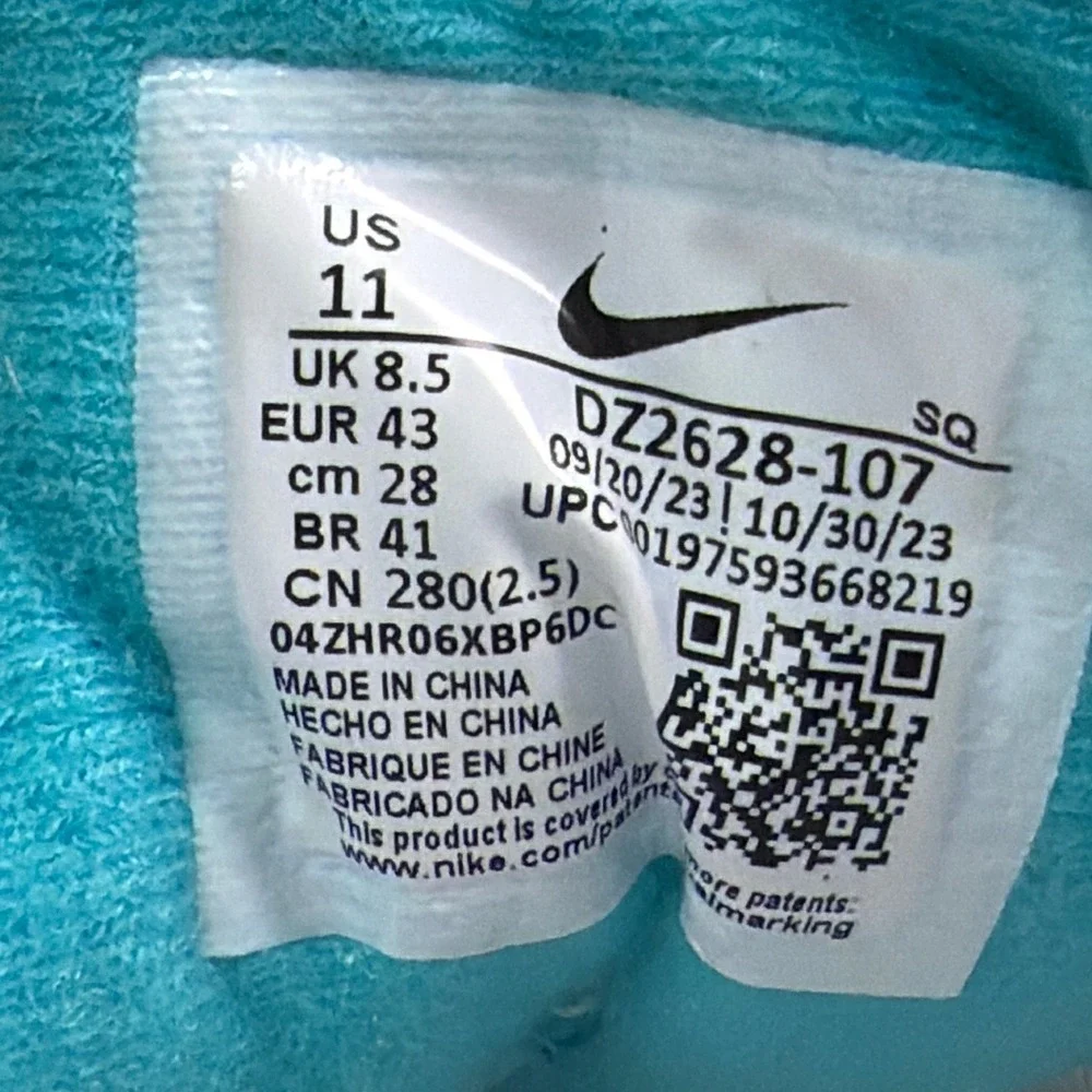 Nike Air Max 1 Dusty Cactus White Womens 11 Mens 9.5 DZ2628-107