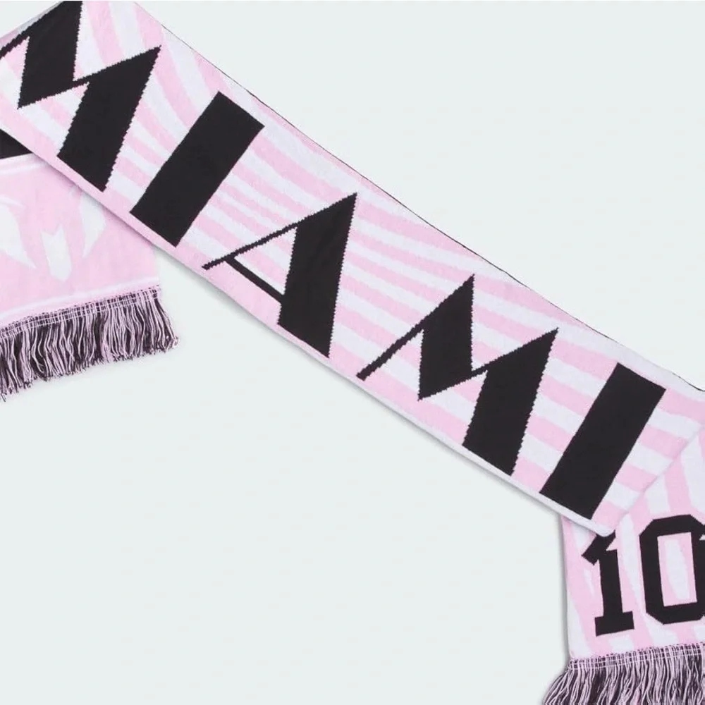 Adidas Lionel Messi Inter Miami reversible soccer football scarf