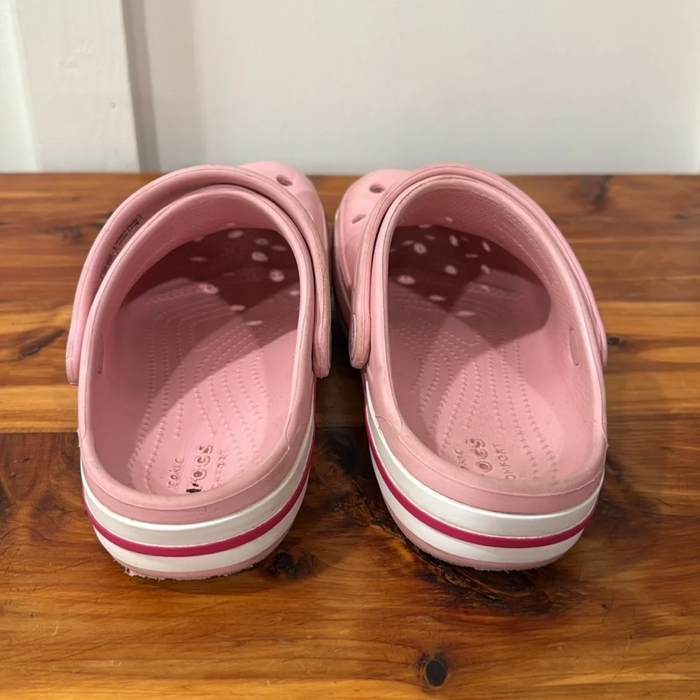 Crocs Kids' Bayaband Pink Clogs