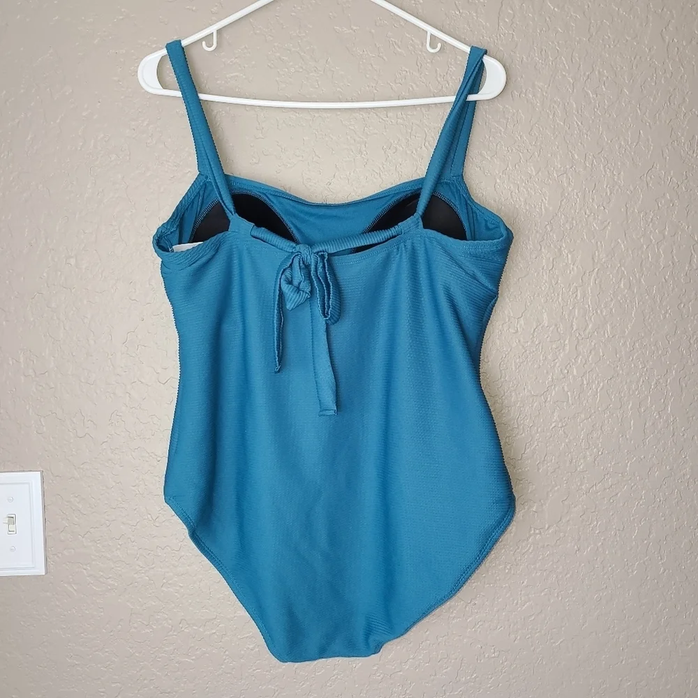Kona Sol Teal Blue One-Piece