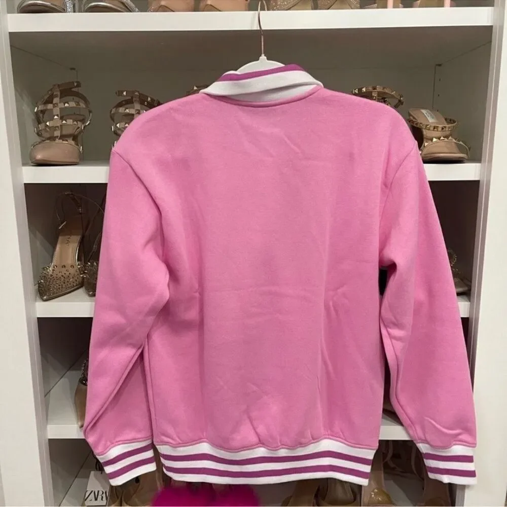 Barbie pink sweater